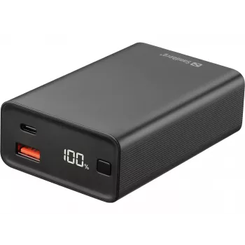Pārnēsājams ārējais akumulators Sandberg Travel Powerbank 20000 PD65W, 20000 mAh