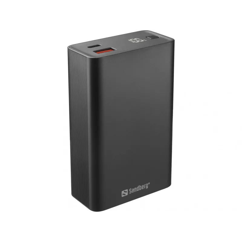 Pārnēsājams ārējais akumulators Sandberg Travel Powerbank 20000 PD65W, 20000 mAh