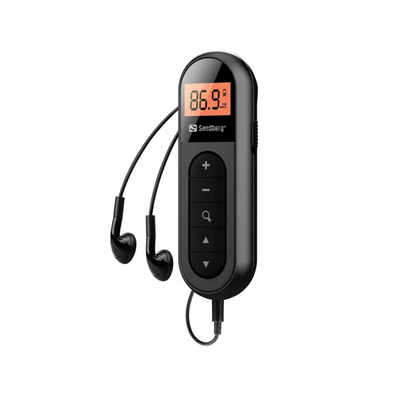 Pārnēsājamais radio Sandberg Pocket Radio FM Recharge FM 76-108 MHz
