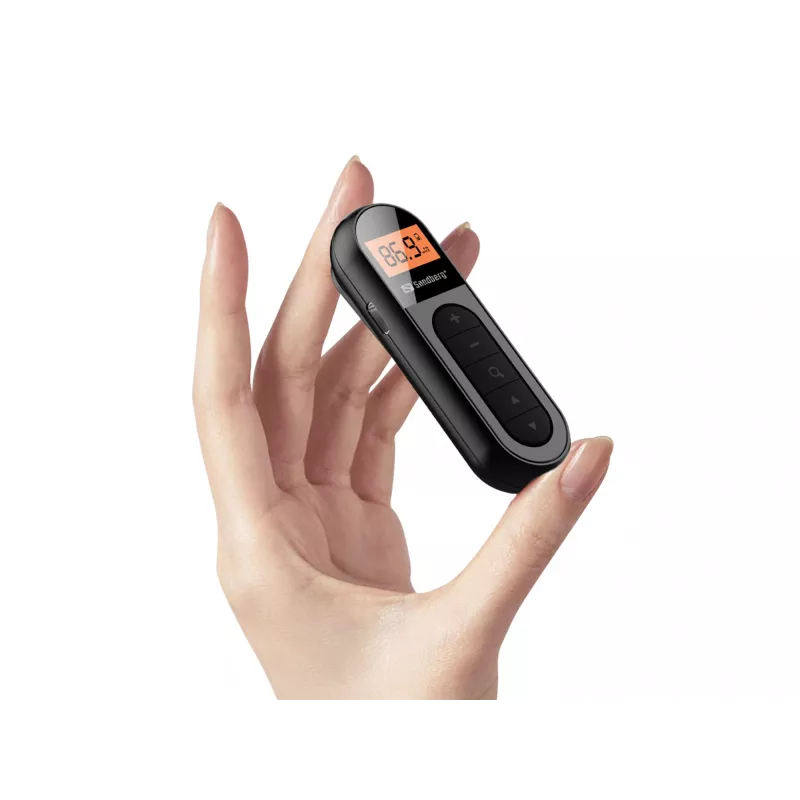 Pārnēsājamais radio Sandberg Pocket Radio FM Recharge FM 76-108 MHz