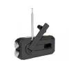 Sandberg Survivor Radio All-in-1 2000, portatīvs, AM, FM, 87–180 MHz, 520–1710 kHz, 3 W, analogais