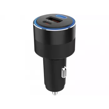 Auto lādētājs Sandberg 3in1 130W USB-C PD ātrā uzlāde universāls