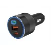 Auto lādētājs Sandberg 3in1 130W USB-C PD ātrā uzlāde universāls