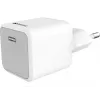 Maiņstrāvas lādētājs Sandberg 20W USB-C +Lightning 1M ātrā uzlāde, balts