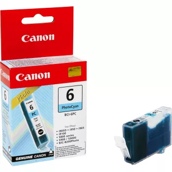 Tintes kasetne Canon BCI-6PC 4709A002 ciāna