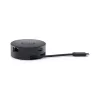 DELL DA300 Vadu USB 3.2 Gen 2 (3.1 Gen 2) Type-C melns
