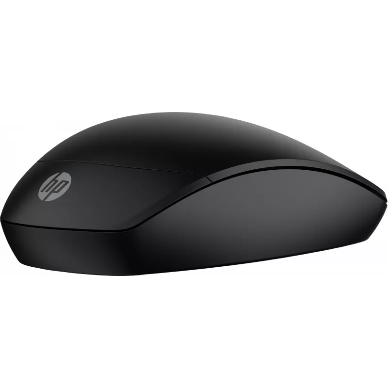 HP 235 plāns bezvadu pele, piemērota abām rokām, optiskā, RF bezvadu, 1600 DPI, melna