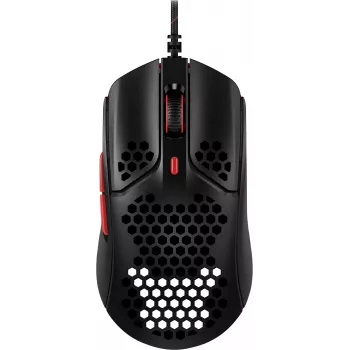 HyperX Pulsefire Haste - Spēļu pele (melna-sarkana)