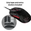 HyperX Pulsefire Haste - Spēļu pele (melna-sarkana)