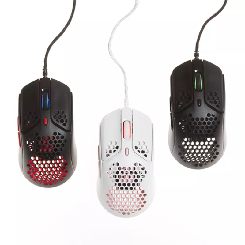 HyperX Pulsefire Haste - Spēļu pele (melna-sarkana)
