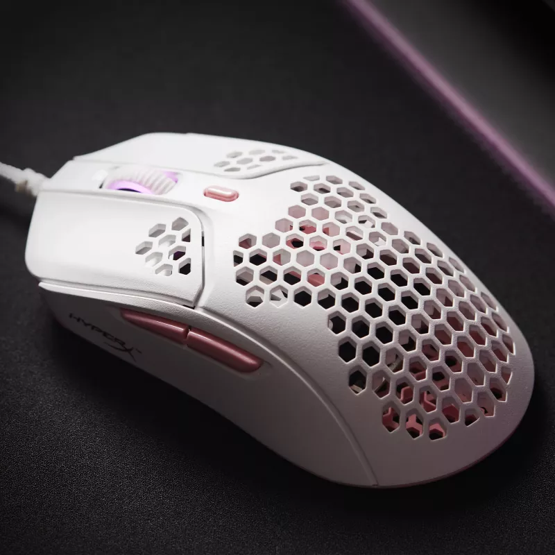 HyperX Pulsefire Haste - Spēļu pele (melna-sarkana)