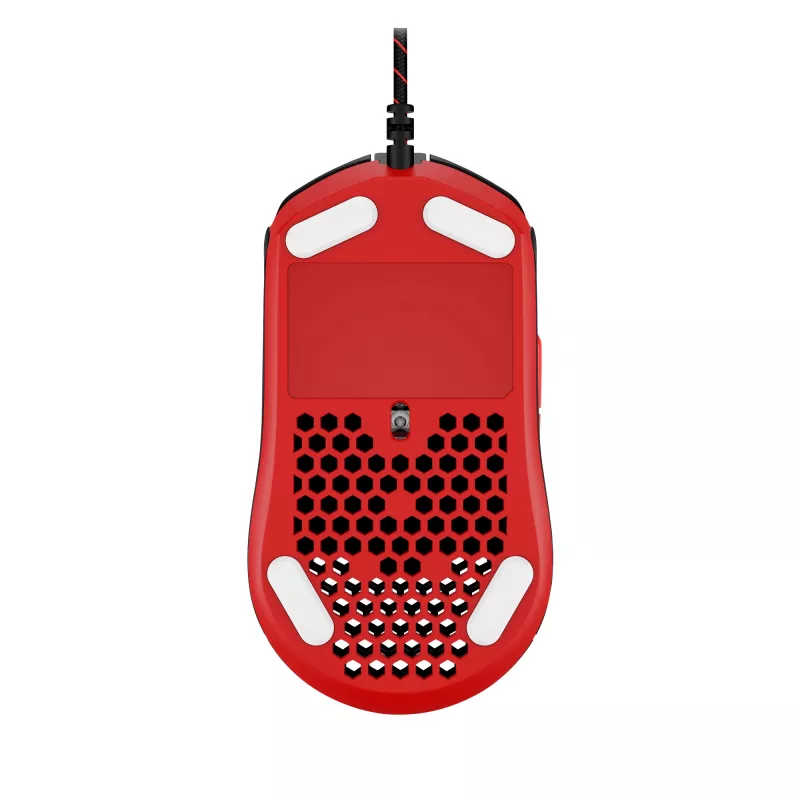 HyperX Pulsefire Haste - Spēļu pele (melna-sarkana)