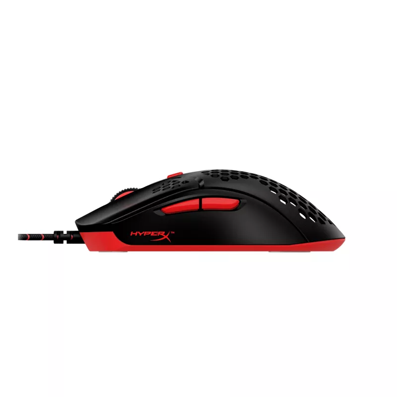 HyperX Pulsefire Haste - Spēļu pele (melna-sarkana)