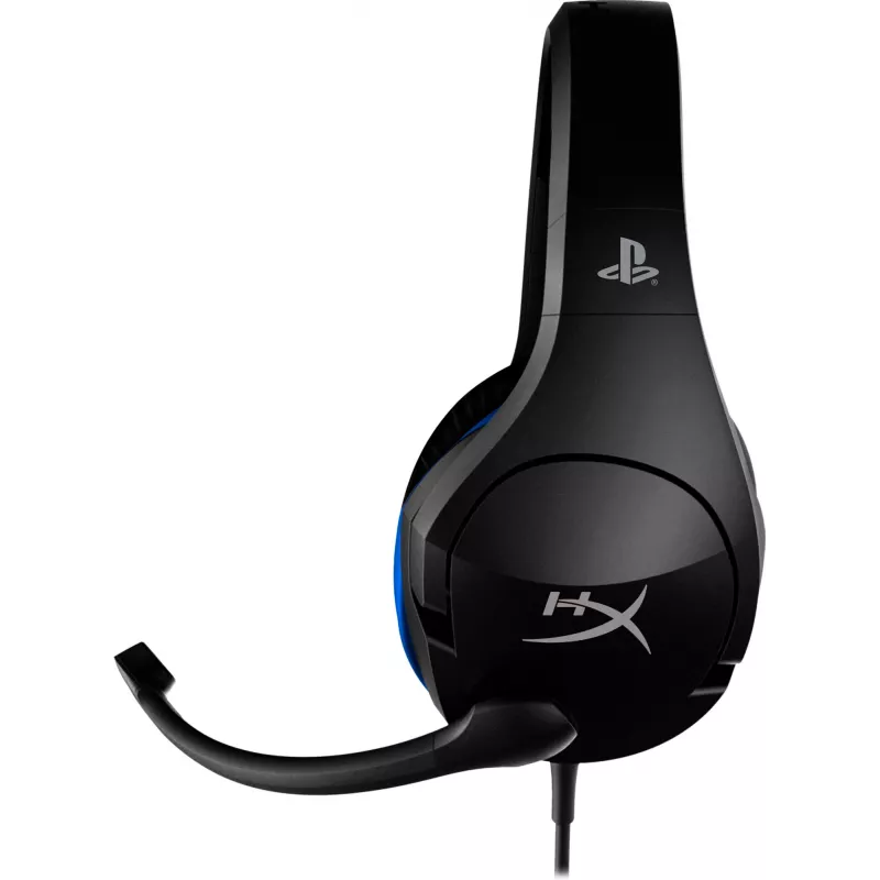 HyperX Cloud Stinger - spēļu austiņas - PS5-PS4 (melnas-zilas)