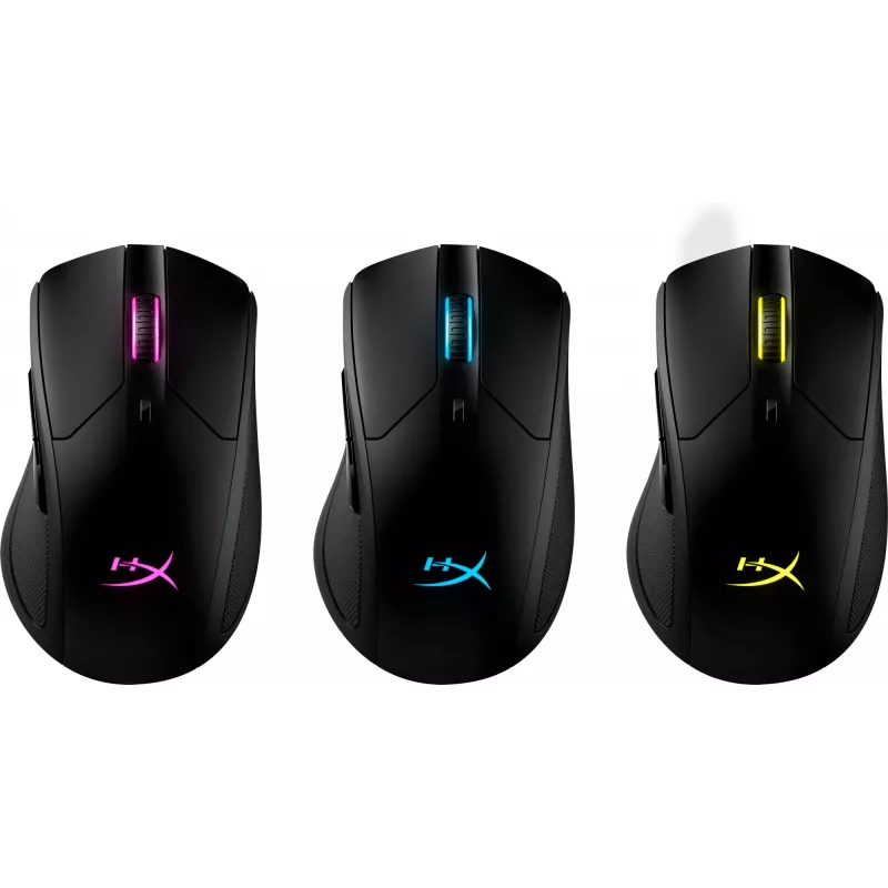 HyperX Pulsefire Dart - bezvadu spēļu pele (melnā krāsā)