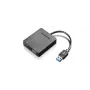 Lenovo Universal USB 3.0 uz VGA/HDMI USB grafikas adapteris, melns