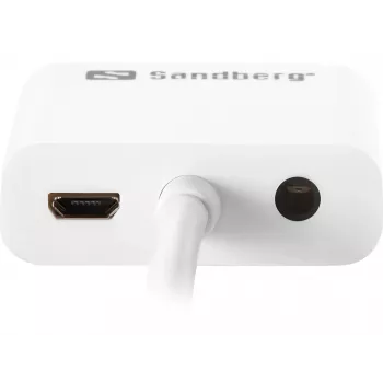 HDMI uz VGA+Audio pārveidotājs Sandberg 508-77