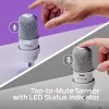 HyperX SoloCast — USB mikrofons (balts)