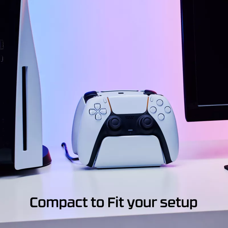 HyperX ChargePlay Duo – kontroliera uzlādes stacija PS5
