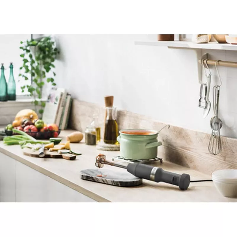 KitchenAid 5KHBV83EDG 1 L iegremdējamais blenderis 180 W Pelēks