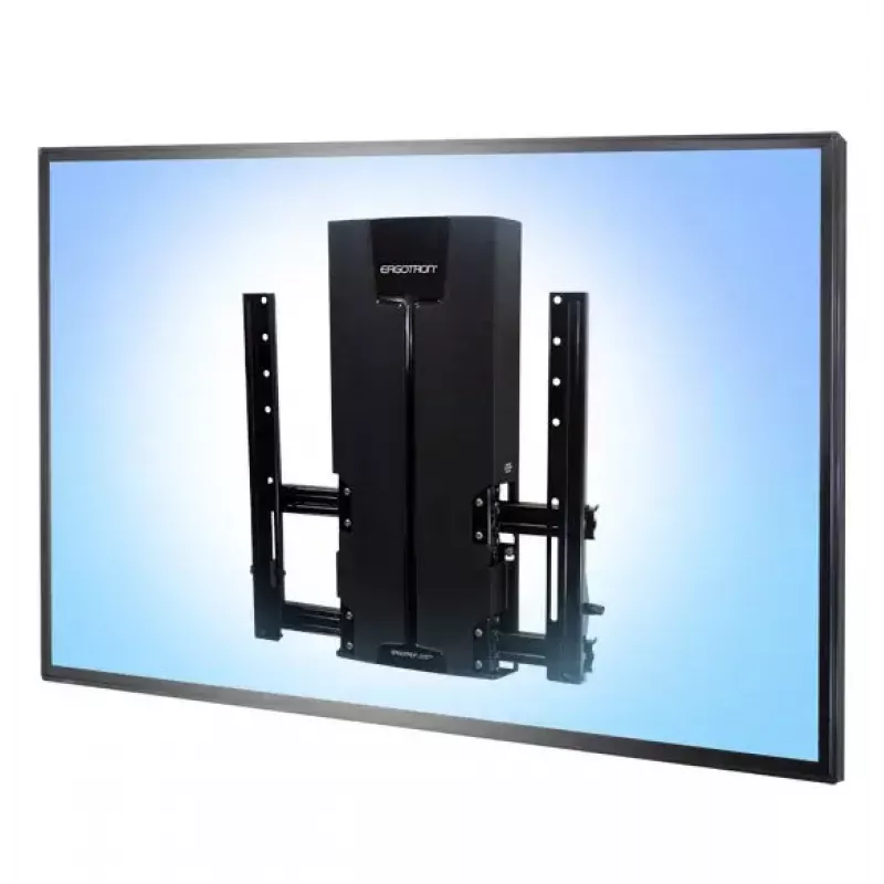 Monitora stiprinājums Ergotron 61-128-085 160 cm (63 collas) Sienas Melns