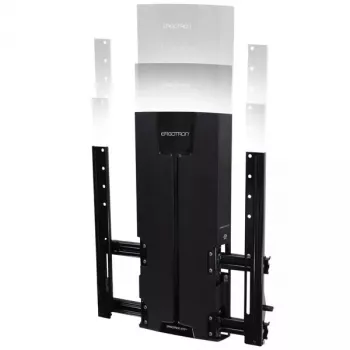 Monitora stiprinājums Ergotron 61-128-085 160 cm (63 collas) Sienas Melns