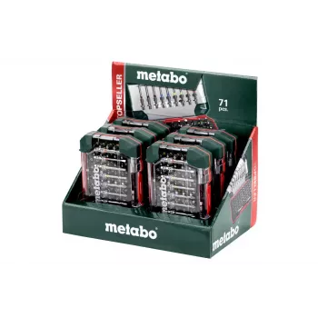 Skrūvgrieža uzgaļu komplekts Metabo Bit box SP 69 gab.