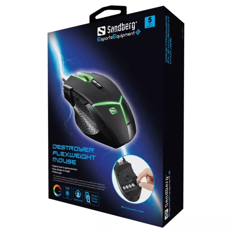 Pele Sandberg Destroyer FlexWeight USB Type-A
