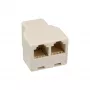 InLine Modularais sadalītājs 1x RJ12 ligzda / 2x RJ12 ligzda 69999B