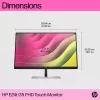 Monitors HP E24t G5 23.8 collu skārienjūtīgs Full HD LCD 1920x1080