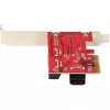 StarTech.com SATA PCIe karte - 6 portu PCIe SATA paplašināšanas karte - 6 Gbps - zema/pilna profila - virknes SATA savienotāji - ASM1166 bez RAID - PCI Express uz SATA pārveidotājs