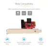 StarTech.com SATA PCIe karte - 6 portu PCIe SATA paplašināšanas karte - 6 Gbps - zema/pilna profila - virknes SATA savienotāji - ASM1166 bez RAID - PCI Express uz SATA pārveidotājs
