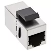 InLine RJ45 sieviešu dzimuma ieliktnis SNAP-In Cat.5e