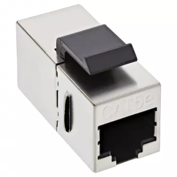 InLine RJ45 sieviešu dzimuma ieliktnis SNAP-In Cat.5e