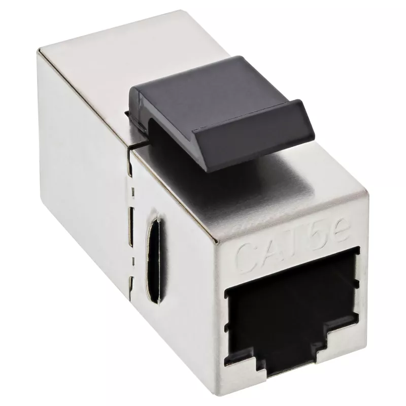 InLine RJ45 sieviešu dzimuma ieliktnis SNAP-In Cat.5e