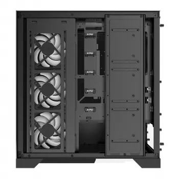 XPG INVADER X WOF Mid-Tower Melns, Midi Tower, PC, Melns, ATX, micro ATX, Mini-ITX, SPCC, 17.5 cm