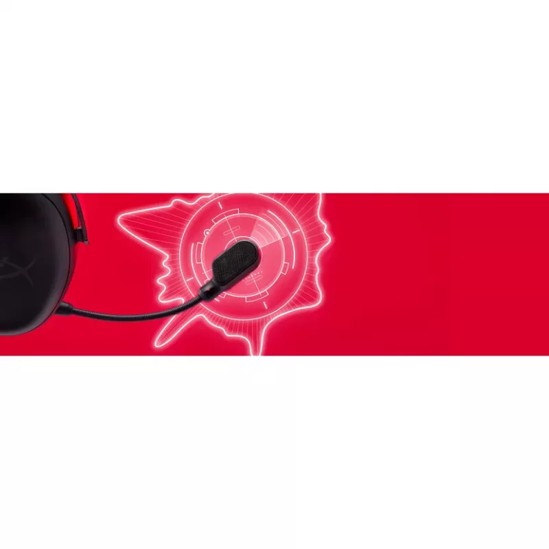 HyperX Cloud III Wireless - spēļu austiņas, melnas; sarkanas, Ķīna, apļveida, slēgtas, aktīva, 155 mm
