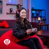 HyperX Cloud III Wireless - spēļu austiņas, melnas; sarkanas, Ķīna, apļveida, slēgtas, aktīva, 155 mm