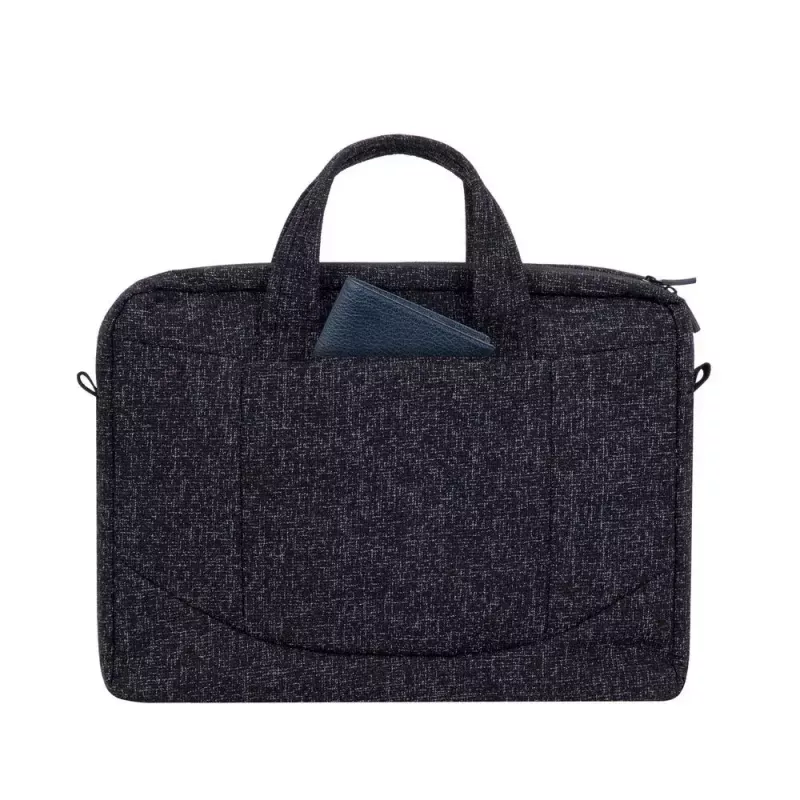 Ziņneša soma Rivacase 7931 39,6 cm 15,6 collas Melna Balta