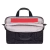 Ziņneša soma Rivacase 7931 39,6 cm 15,6 collas Melna Balta