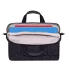 Ziņneša soma Rivacase 7931 39,6 cm 15,6 collas Melna Balta