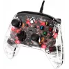 HyperX Clutch Gladiate - vadu spēļu RGB kontrolieris - Xbox, spēļu kontrolieris, Xbox One, Xbox Series X, vadu, USB, USB Type-A, USB Type-C, caurspīdīgs