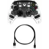 HyperX Clutch Gladiate - vadu spēļu RGB kontrolieris - Xbox, spēļu kontrolieris, Xbox One, Xbox Series X, vadu, USB, USB Type-A, USB Type-C, caurspīdīgs