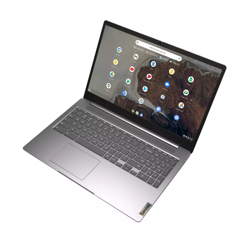 Lenovo IdeaPad 3 Chrome 15IJL6 Intel® Pentium® Silver N6000 Chromebook 39,6 cm (15,6 collu) Full HD 8 GB LPDDR4x-SDRAM 128 GB eMMC Wi-Fi 6 (802.11ax) ChromeOS pelēkā krāsā