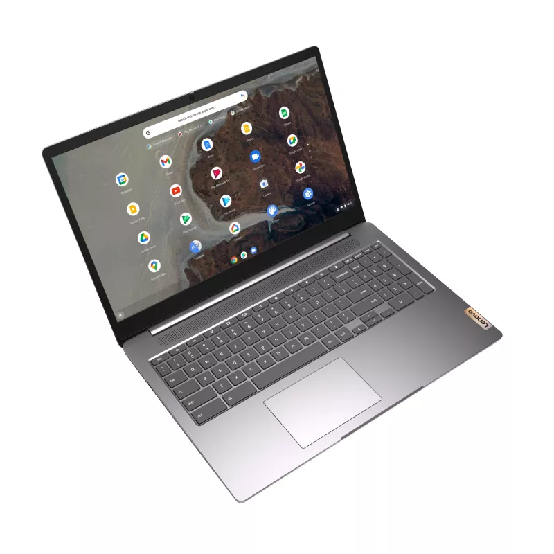 Lenovo IdeaPad 3 Chrome 15IJL6 Intel® Pentium® Silver N6000 Chromebook 39,6 cm (15,6 collu) Full HD 8 GB LPDDR4x-SDRAM 128 GB eMMC Wi-Fi 6 (802.11ax) ChromeOS pelēkā krāsā