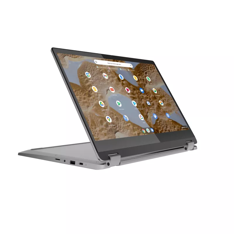 Lenovo IdeaPad Flex 3 Chrome 15IJL7 Intel® Celeron® N N4500 Chromebook 39,6 cm (15,6 collu) skārienjūtīgs Full HD 8 GB LPDDR4x-SDRAM 128 GB eMMC Wi-Fi 6 (802.11ax) ChromeOS pelēks