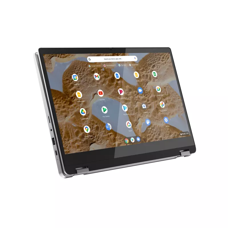 Lenovo IdeaPad Flex 3 Chrome 15IJL7 Intel® Celeron® N N4500 Chromebook 39,6 cm (15,6 collu) skārienjūtīgs Full HD 8 GB LPDDR4x-SDRAM 128 GB eMMC Wi-Fi 6 (802.11ax) ChromeOS pelēks