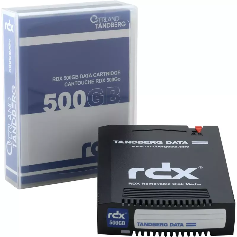 RDX kārtridžs Overland-Tandberg O-T RDX HDD 500GB kārtridžs (viens)