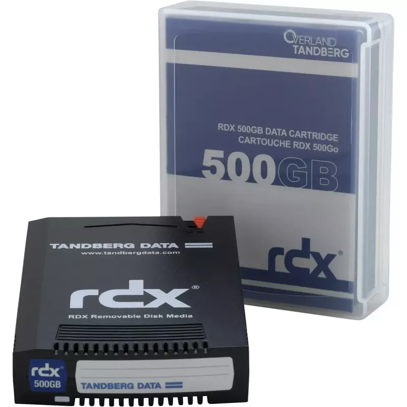 RDX kārtridžs Overland-Tandberg O-T RDX HDD 500GB kārtridžs (viens)