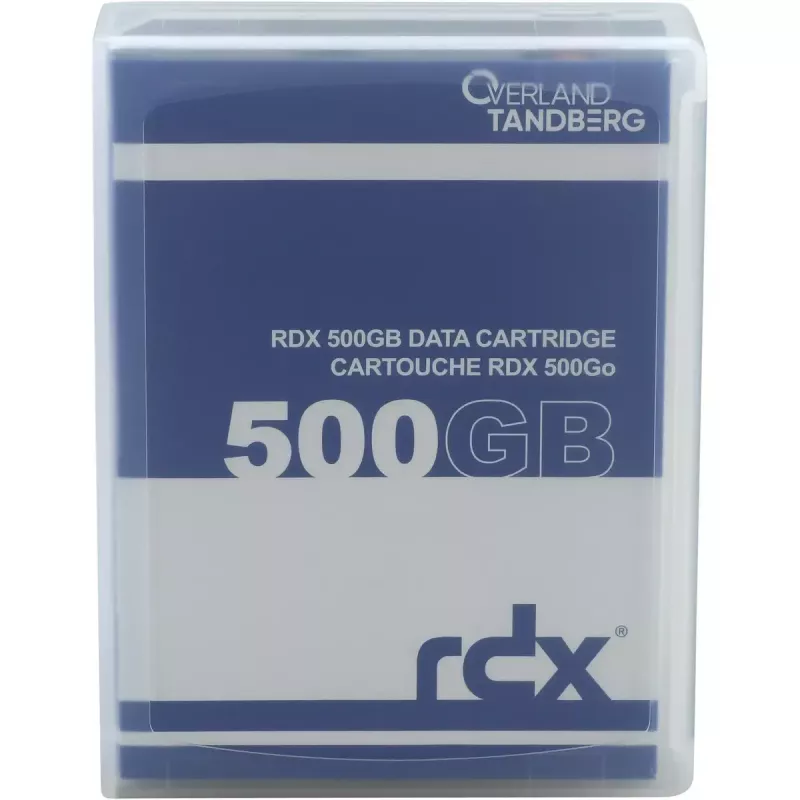 RDX kārtridžs Overland-Tandberg O-T RDX HDD 500GB kārtridžs (viens)